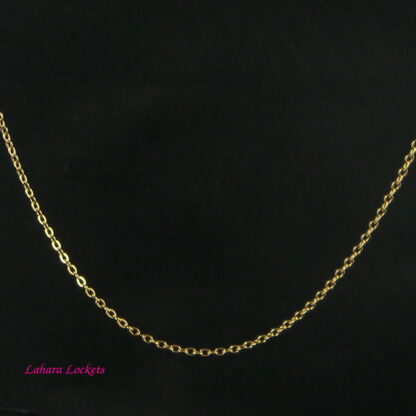 Gold Oval-Link Chain