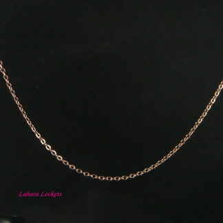 Rose Gold Oval-Link Chain