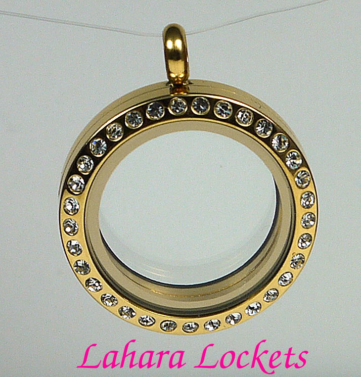 Gold or Silver Book Memory Locket