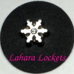 Silver Snowflake Floating Charm